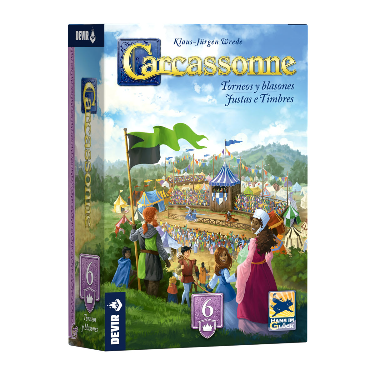 Carcassonne Torneos y Blasones Exp61