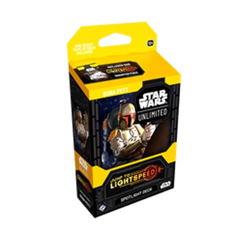 STAR WARS UNLIMITED - JUMP TO LIGHTSPEED SPOTLIGHT DECK - BOBA FETT1