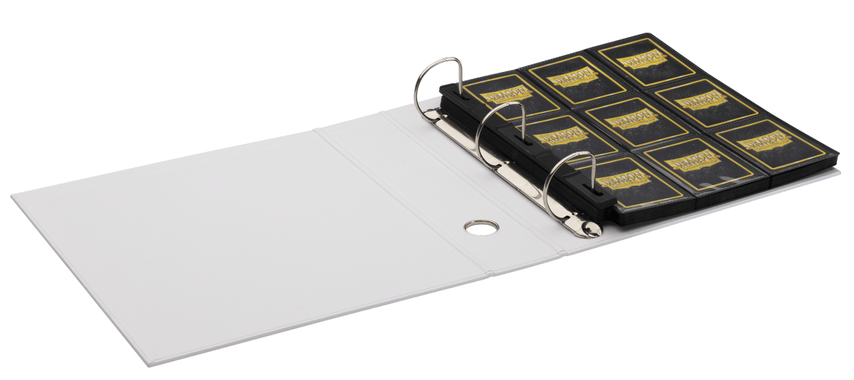 ARCHIVADOR DRAGON SHIELD: SANCTUARY SLIPCASE BINDER (WHITE)3