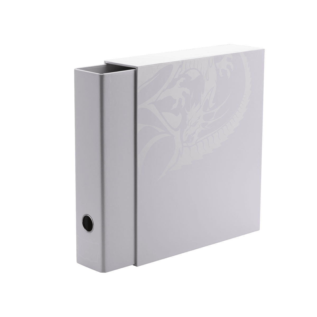 ARCHIVADOR DRAGON SHIELD: SANCTUARY SLIPCASE BINDER (WHITE)1