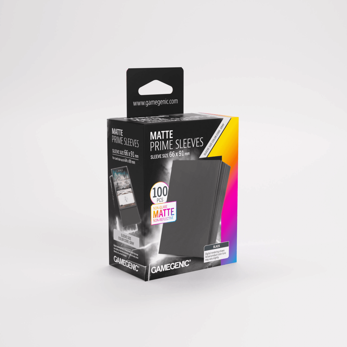 GG MATTE PRIME SLEEVES BLACK 66X911