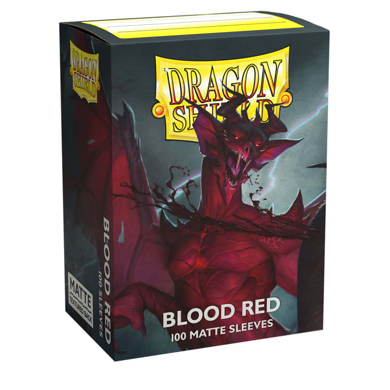 DRAGON SHIELD - BLOOD RED1