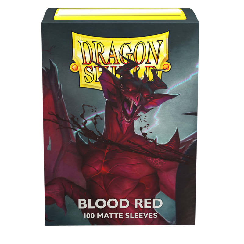 DRAGON SHIELD - BLOOD RED3