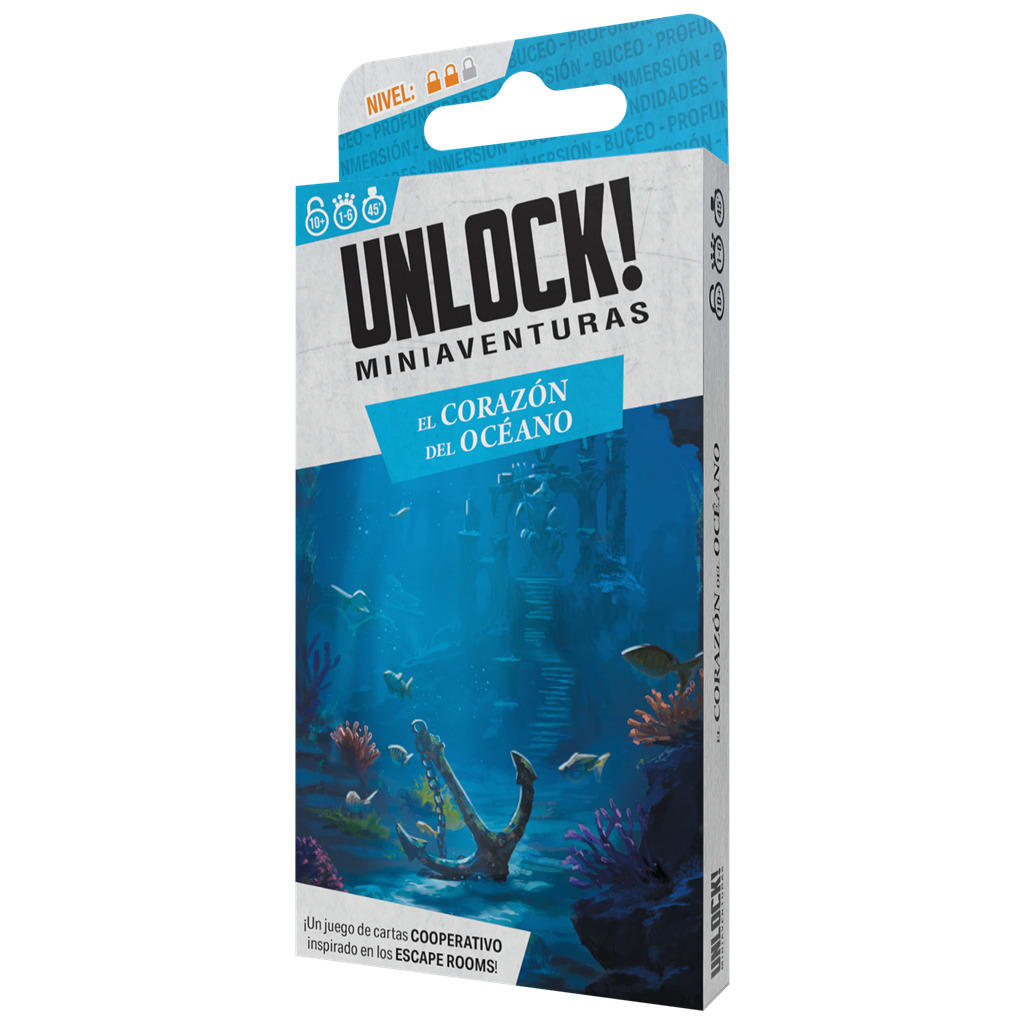 UNLOCK! MINI 12 EL CORAZÓN DEL OCÉANO1