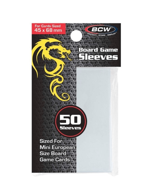 Board Game Sleeves Mini European1