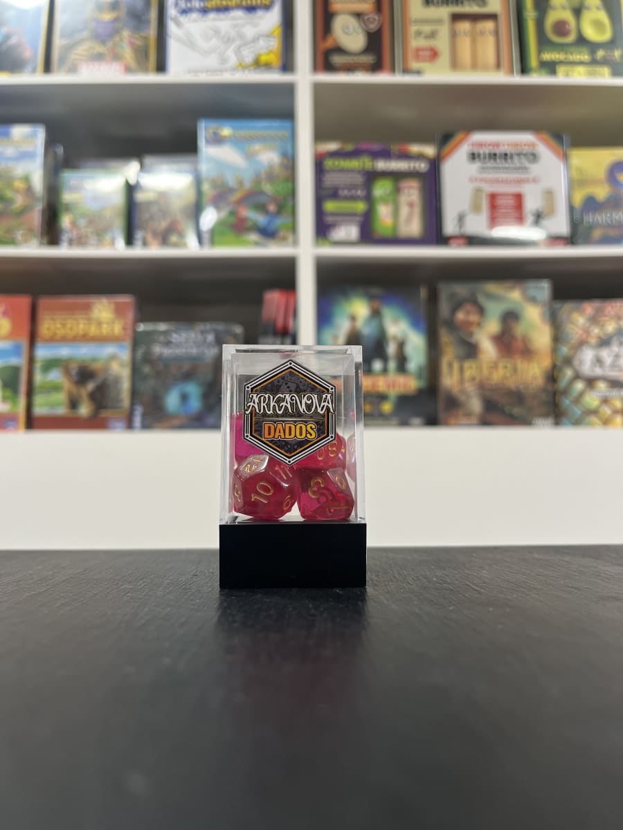 Set Fucsia Transparente1