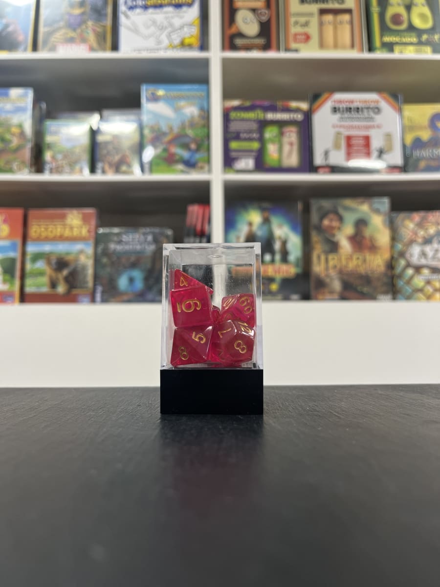 Set Fucsia Transparente2