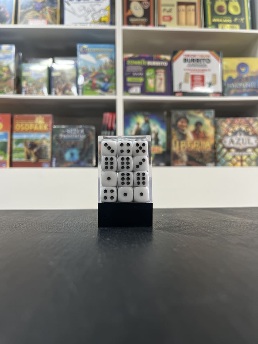 Set de Dados Sólidos (6 lados)  Blanco2