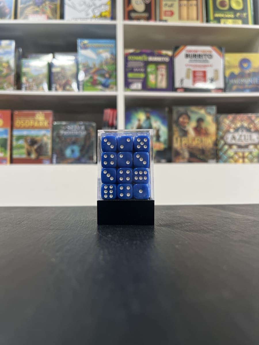Set de Dados Sólidos (6 lados) Azul2