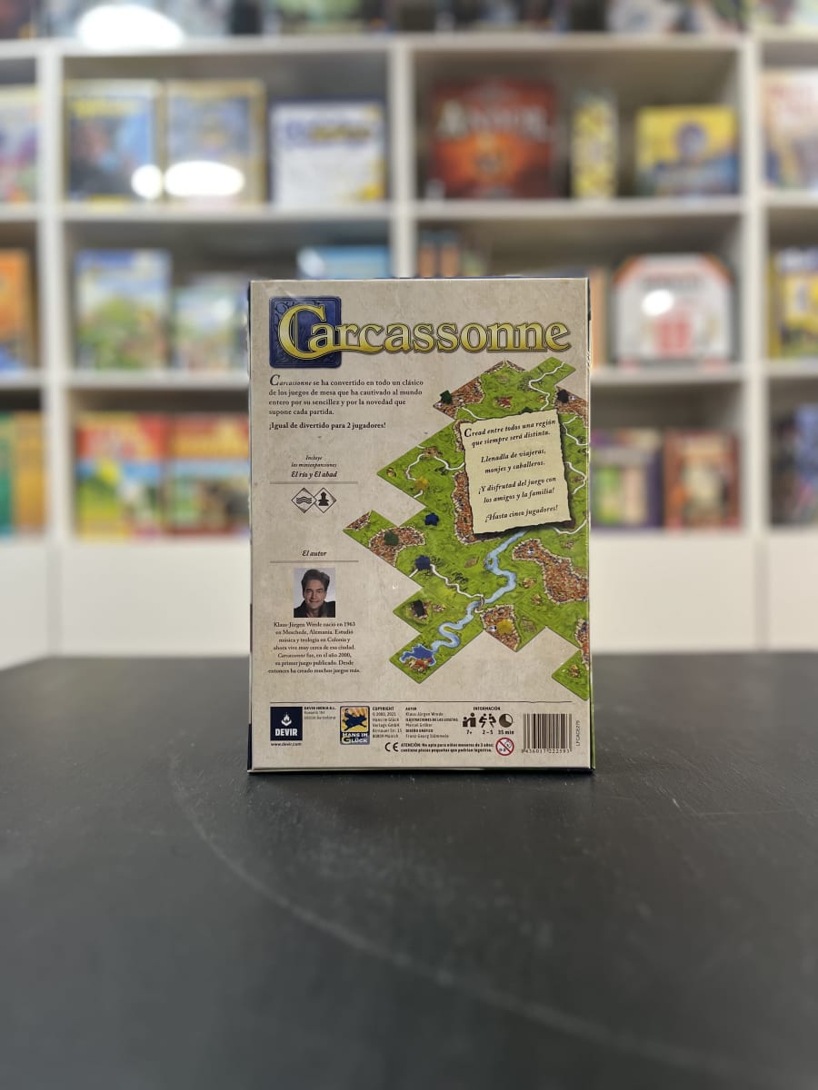 Carcassonne Juego Base3