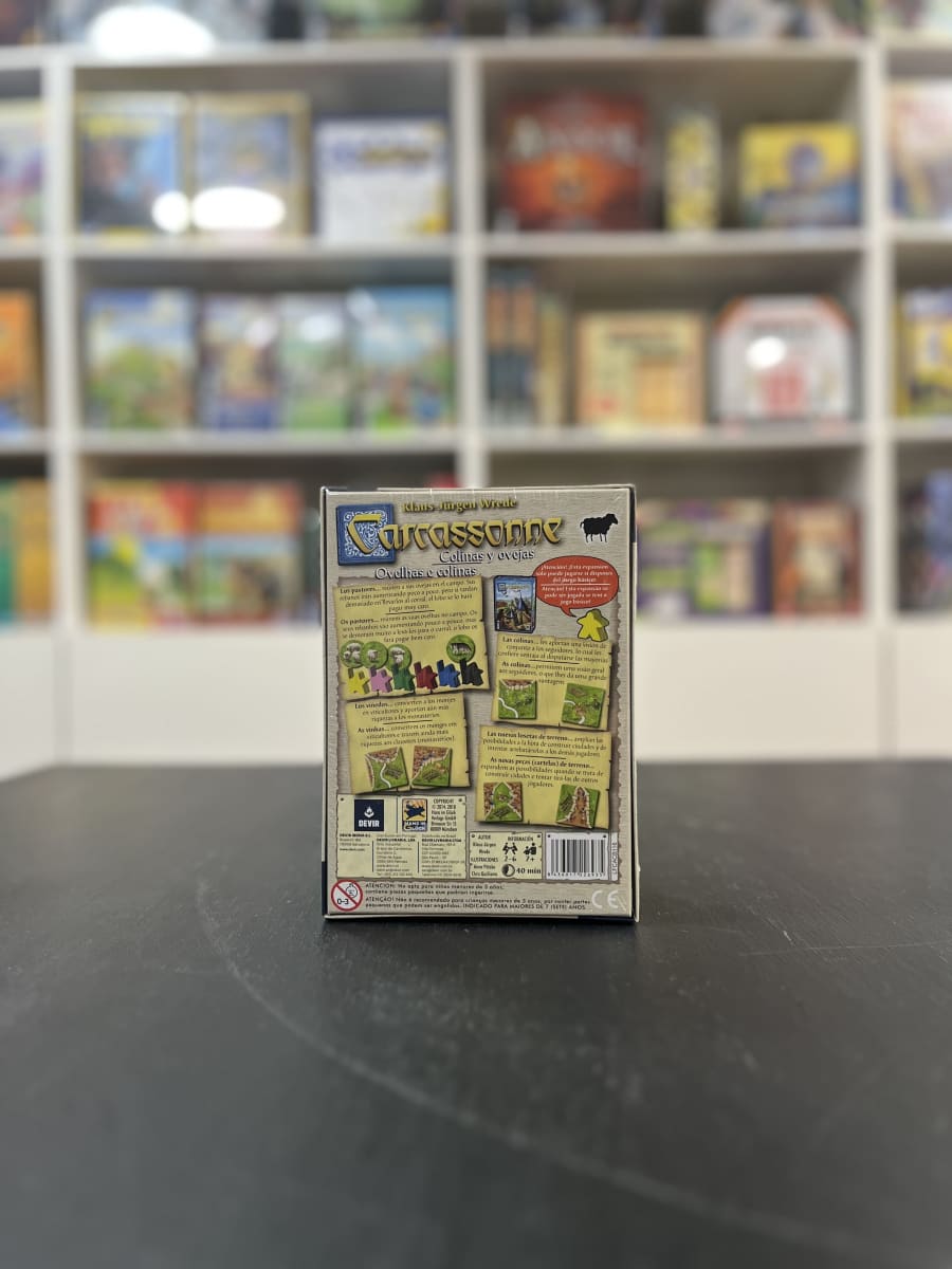 Carcassonne Colinas y Ovejas2