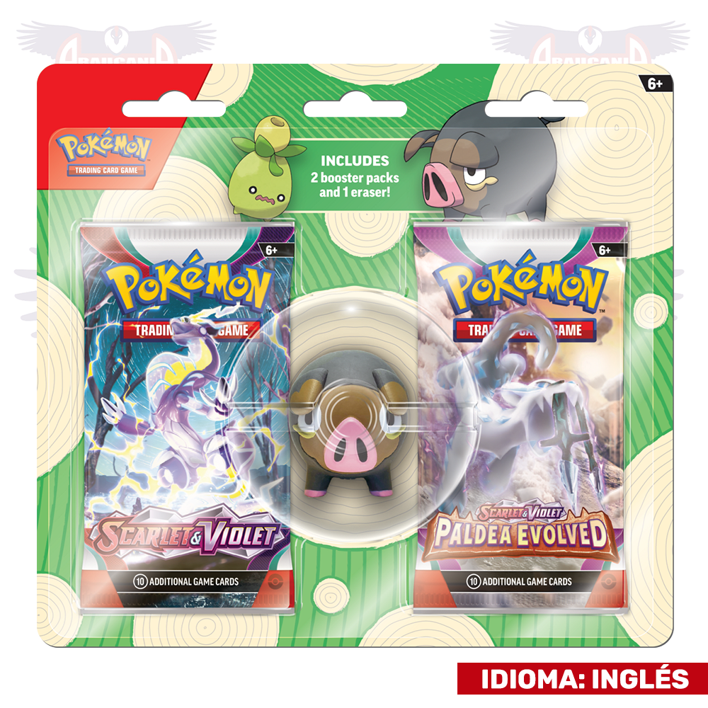 Pokemon TCG: Back to School Eraser Blister 2023 English1