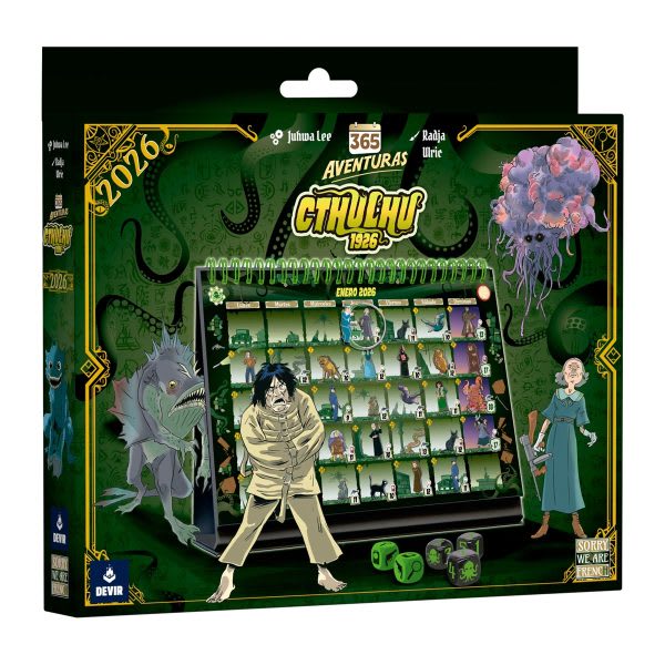 Calendario 365 Aventuras: Cthulhu2