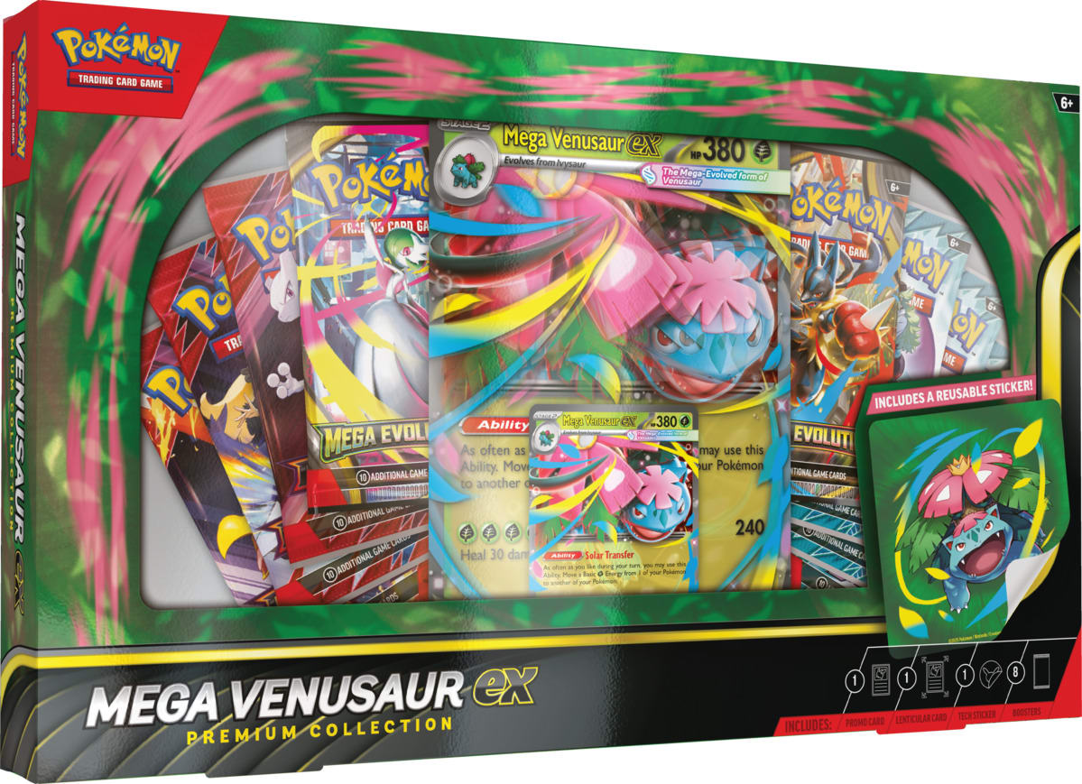 POKEMON TCG MEGA VENUSAUR EX PREMIUM COLLECTION1