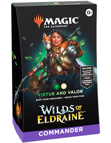Virtue and valor/Wilds of Eldraine - COMMANDER1
