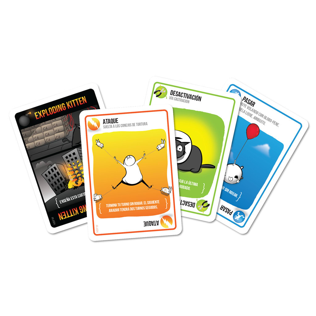 EXPLODING KITTENS NSFW EDITION 3.0 (PINK)2
