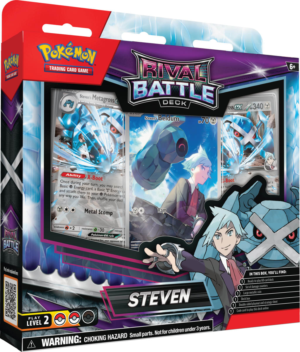 POKEMON TCG RIVAL BATTLE DECK - MARNIE/STEVEN2