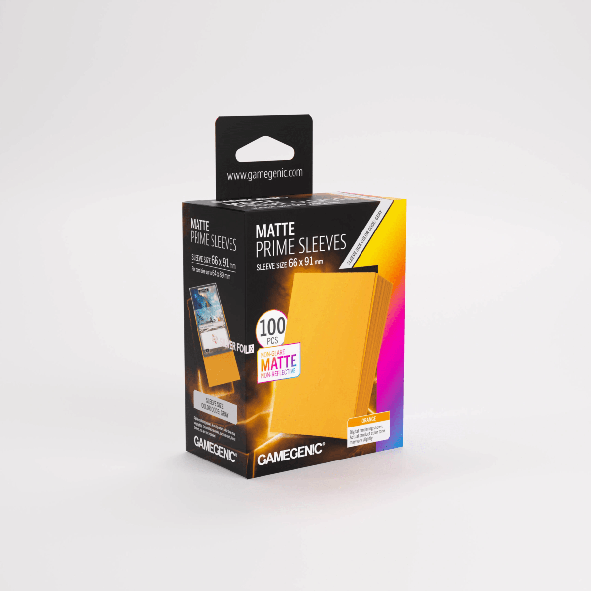 GG MATTE PRIME SLEEVES ORANGE 66X911
