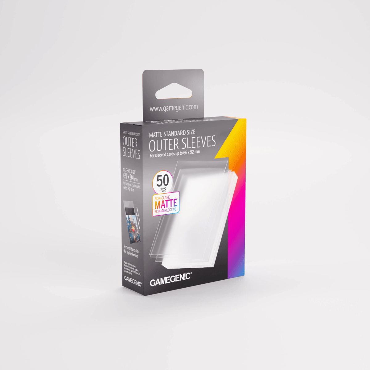 GG MATTE OUTER SLEEVES STANDARD SIZE 69X941