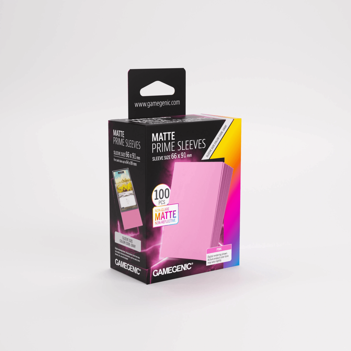 GG MATTE PRIME SLEEVES PINK 66X911