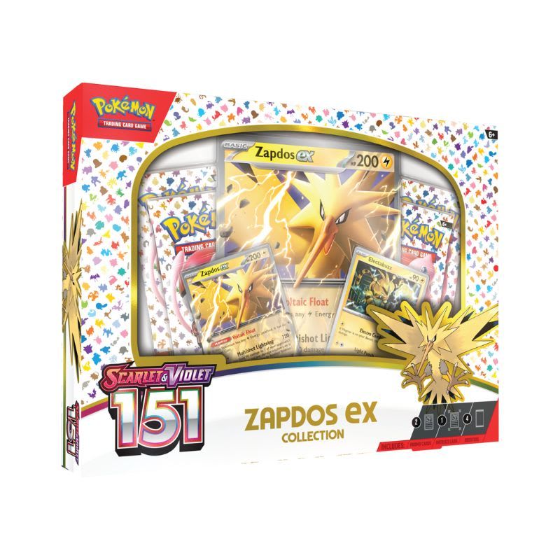 Pokémon TCG: Scarlet & Violet - 151 - Zapdos ex Español1