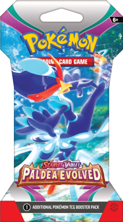 Scarlet & Violet: Paldea Evolved Sleveed Booster1