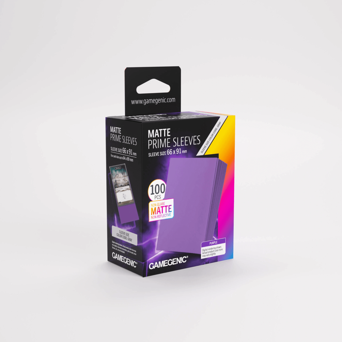 GG MATTE PRIME SLEEVES PURPLE 66X911