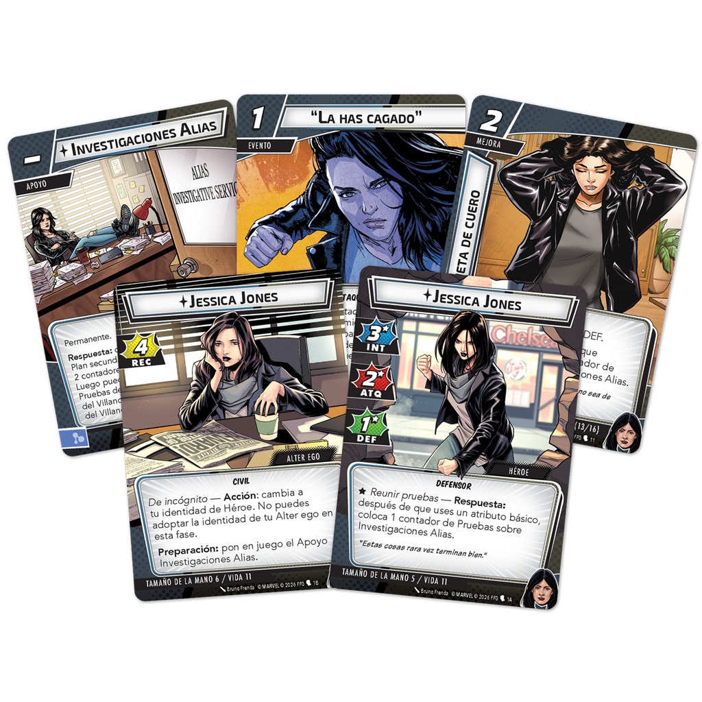 MARVEL CHAMPIONS - JESSICA JONES HERO PACK2