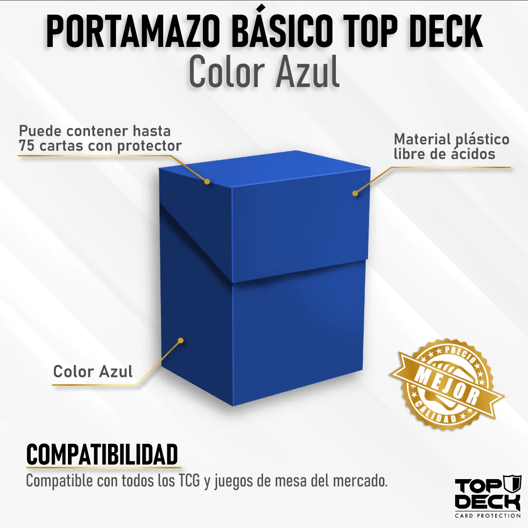 Deck Box 75+ Top Deck - azul1