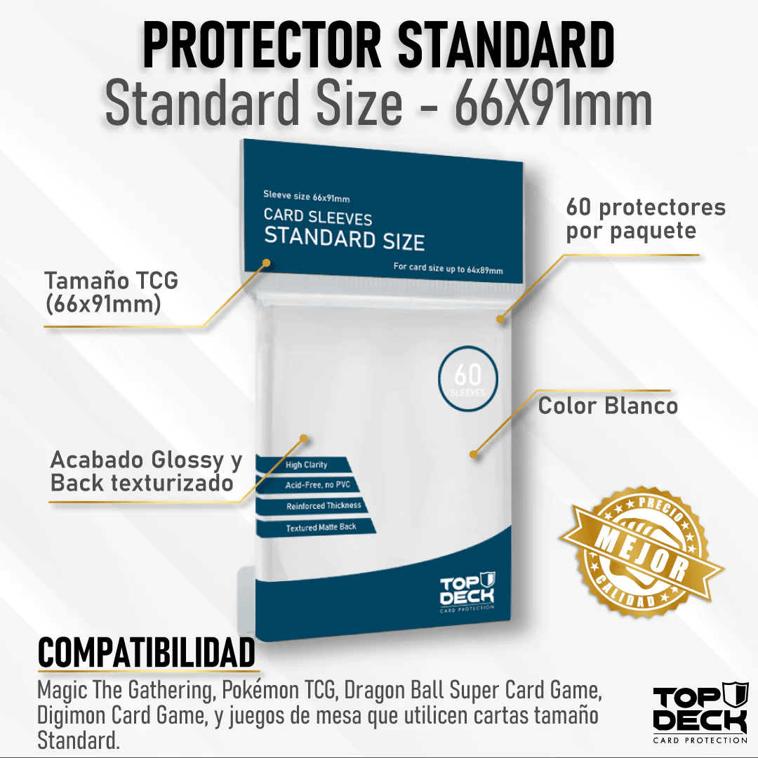 Card Sleeves Standard Blanco1
