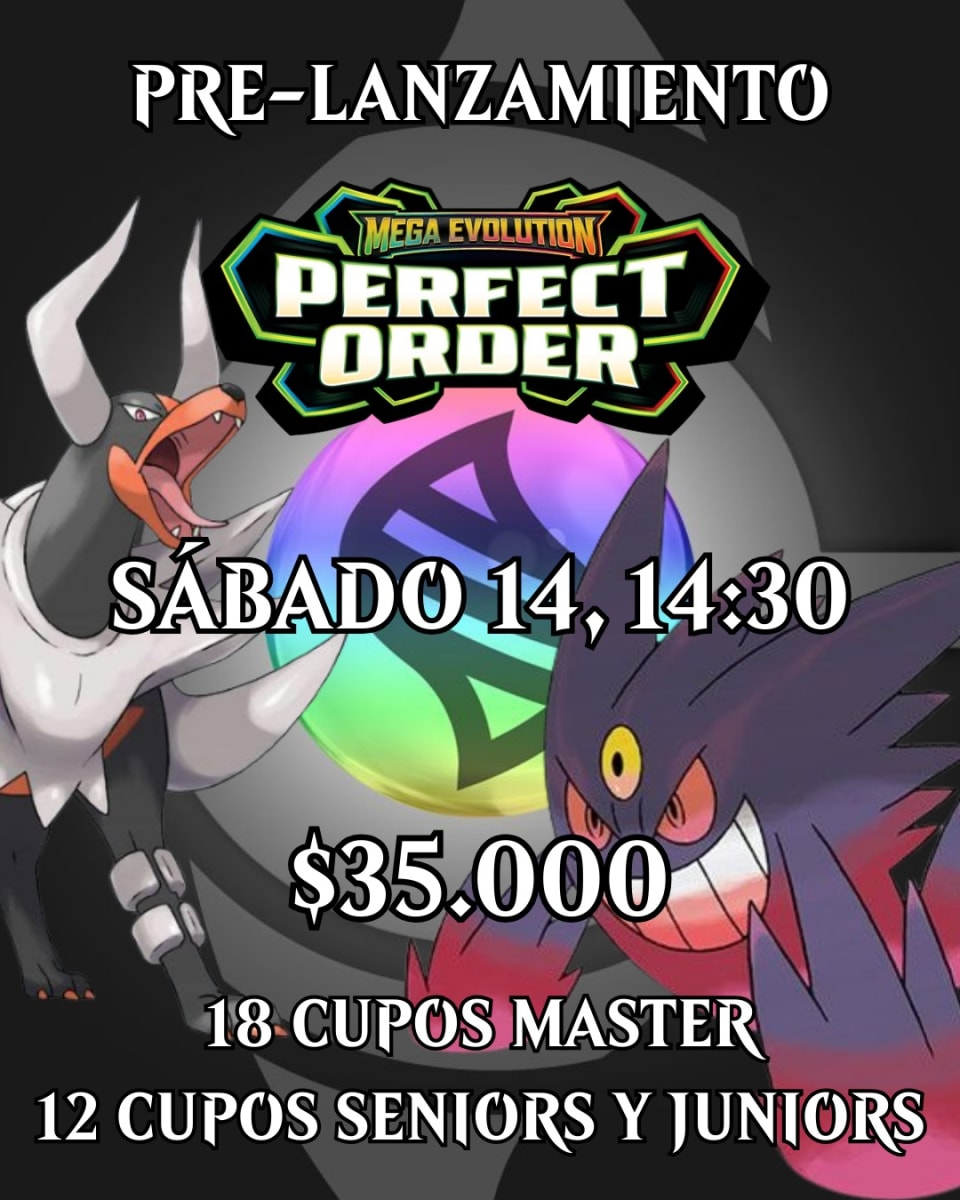 Pre- Lanzamiento Perfect Order -  MASTERS1