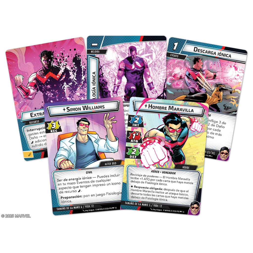 MARVEL CHAMPIONS - WONDER MAN HERO PACK2