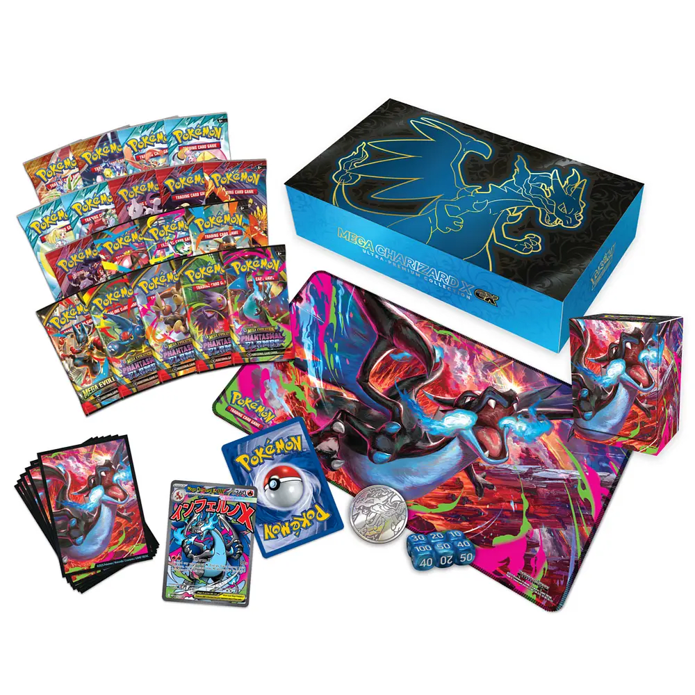 Pokemon TCG Mega Charizard X ex Ultra Premium Collection1