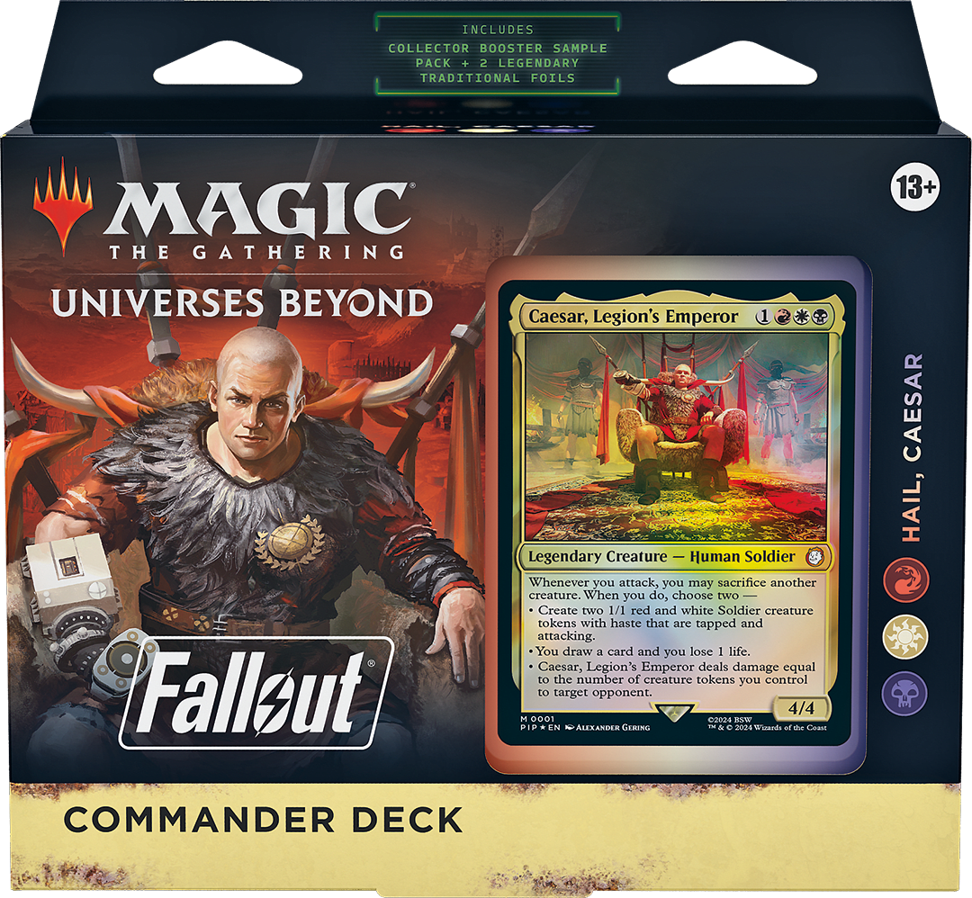 COMMANDER DECK MTG: FALLOUT INGLÉS (HAIL, CAESAR)1