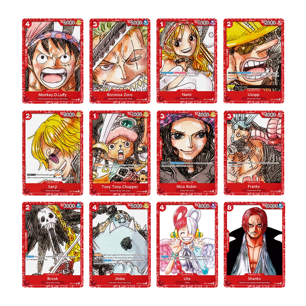 Premium Card Collection - ONE PIECE RED edition1