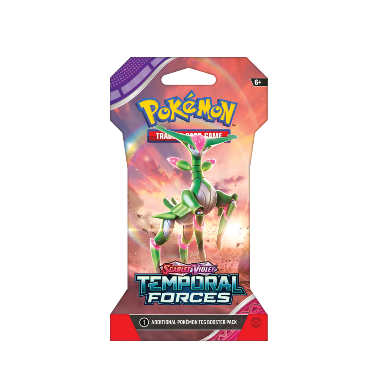 Escarlata y Purpura: Fuerzas Temporales - Booster Pack Ganchera - Español1