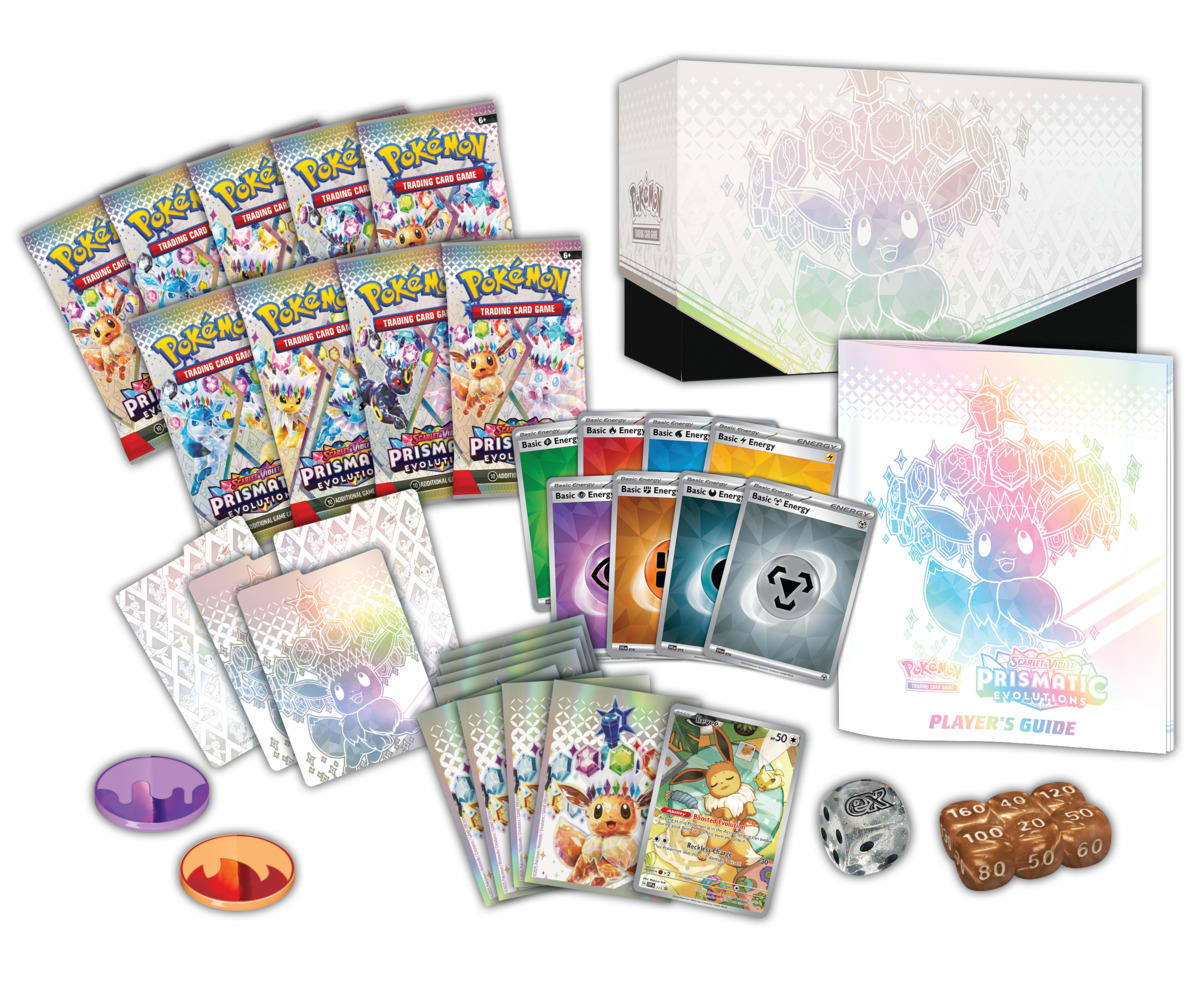 Pokémon TCG Scarlet & Violet Prismatic Evolutions - Elite Trainer Box Español (Español)2