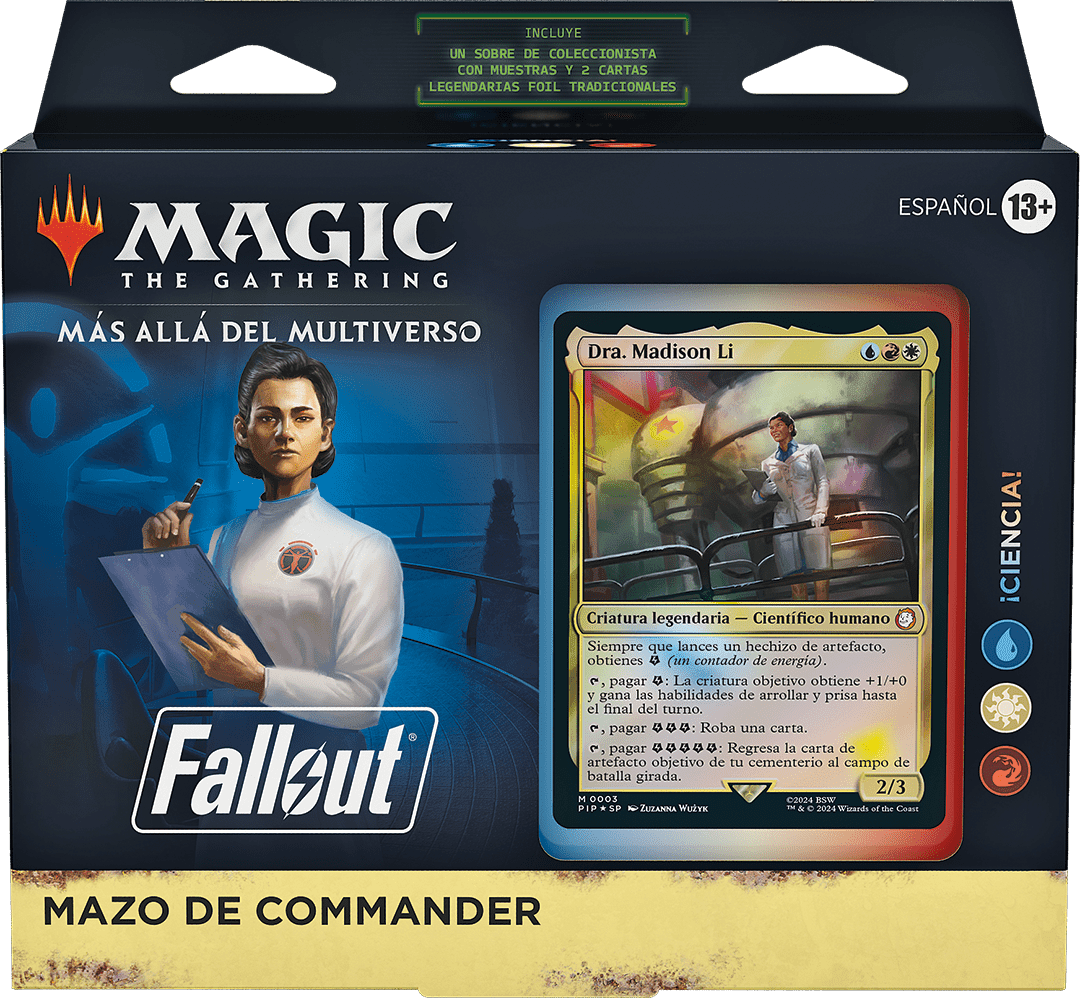 COMMANDER DECK MTG: FALLOUT ESPAÑOL (¡CIENCIA!)1