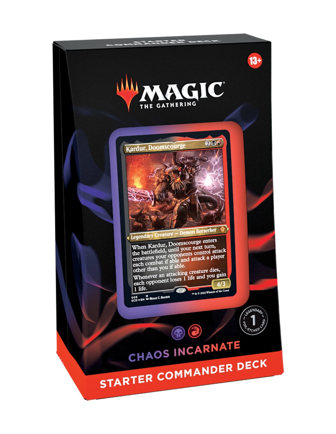 Chaos Incarnate STARTER COMMANDER DECK Winterland