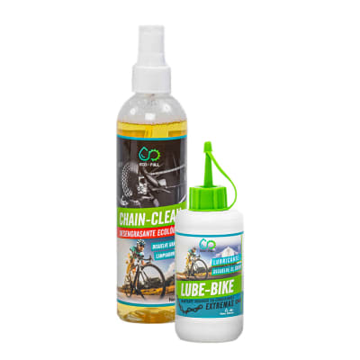 DÚO DESENGRASANTE: CHAIN-CLEAN + LUBE-BIKE1