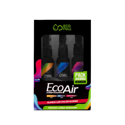 TRIPACK ECO AIR: NEW CAR + ANTI TABABO + TUTTI FRUTTI1