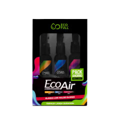 TRIPACK ECO AIR: NEW CAR + ANTI TABABO + TUTTI FRUTTI
