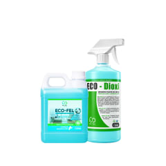 DÚO DESINFECCIÓN: ECO-DIOXI 1 LT + ECO-FEL