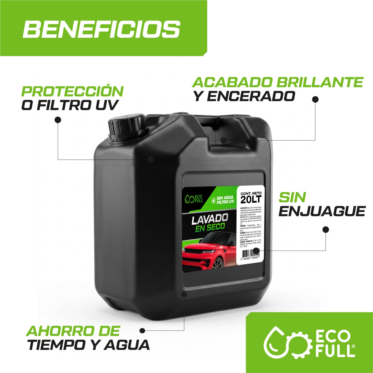 LAVADO EN SECO DRY-WASH 20 L4