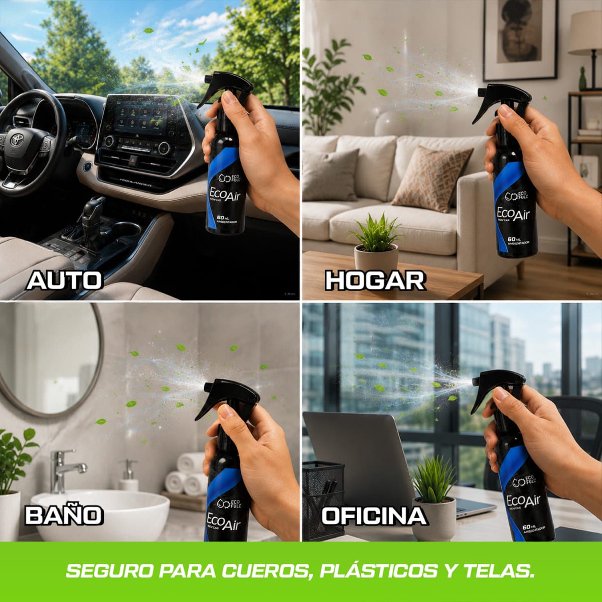 TRIPACK ECO AIR: NEW CAR + ANTI TABABO + TUTTI FRUTTI3