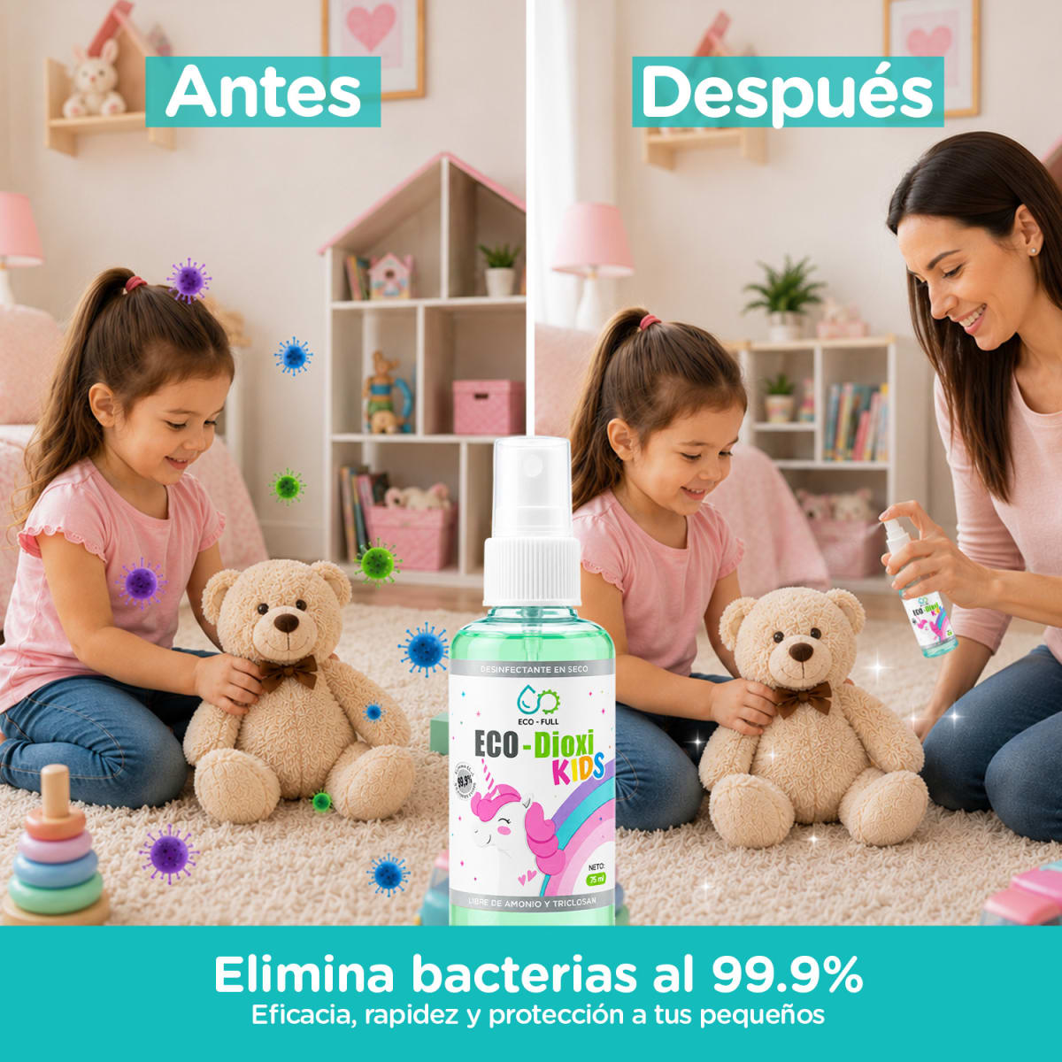 ECO-KIDS NIÑA PACK X 62