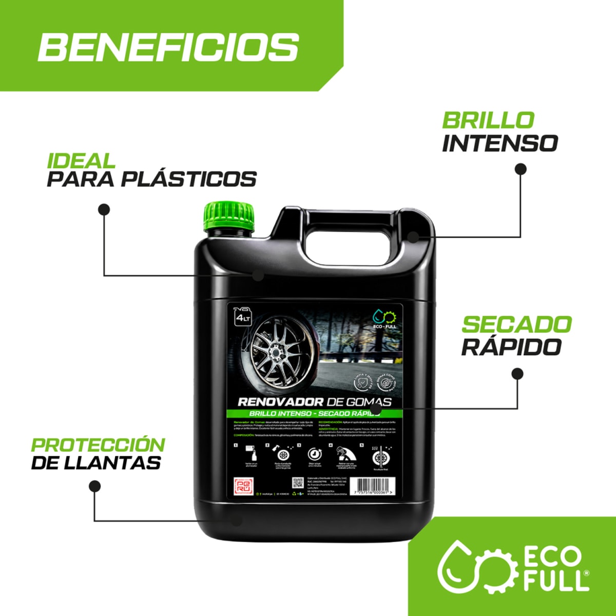 RENOVADOR DE GOMAS 4 LT6