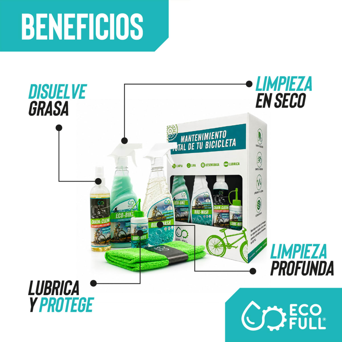 SUPER KIT BIKE MANTENIMIENTO TOTAL7