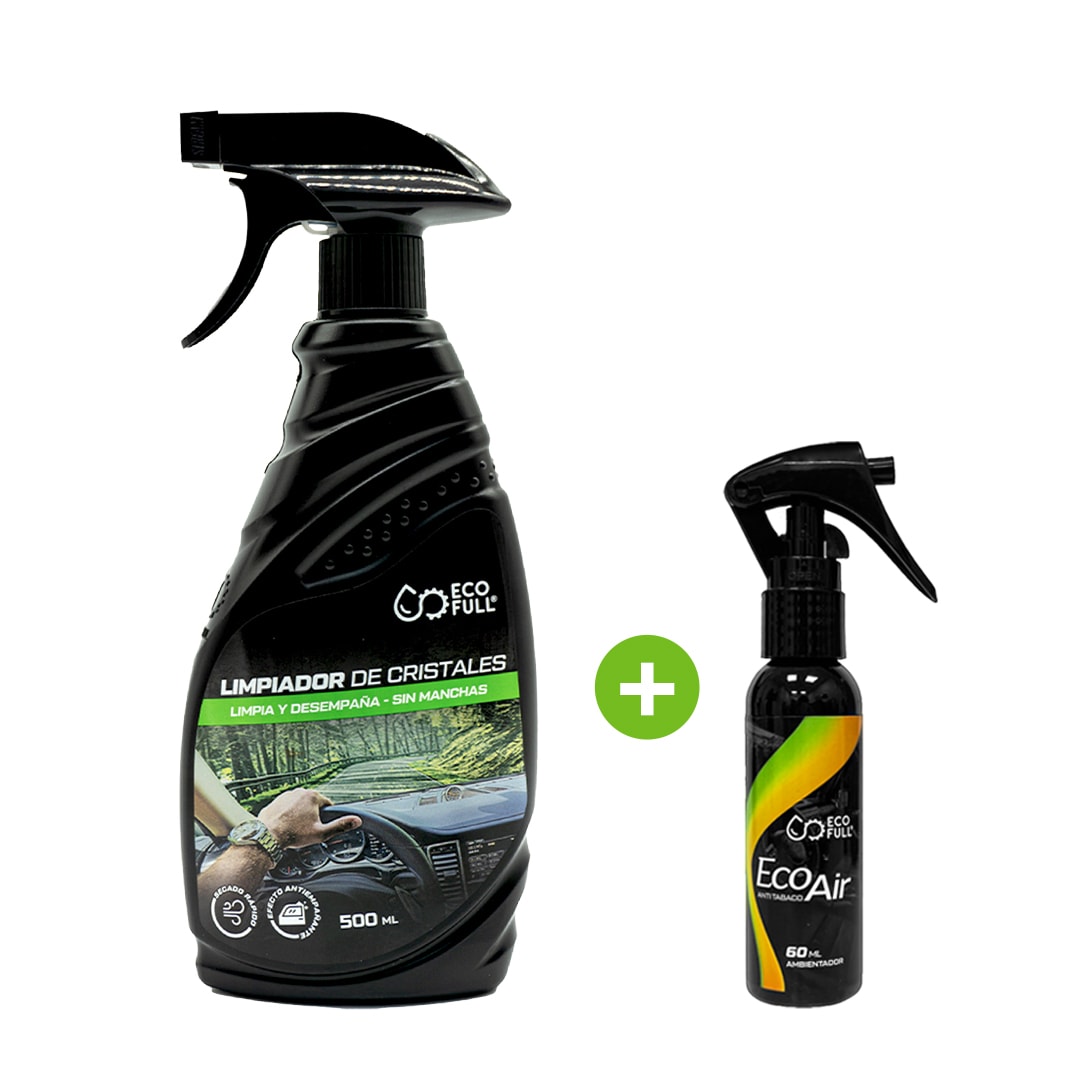 LIMPIADOR DE CRISTALES + AMBIENTADOR 0