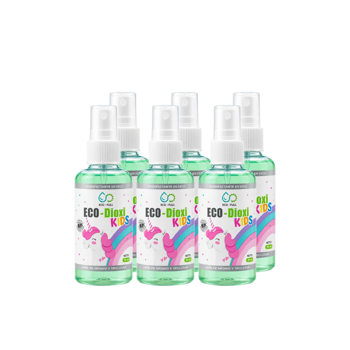 ECO-KIDS NIÑA PACK X 6 0